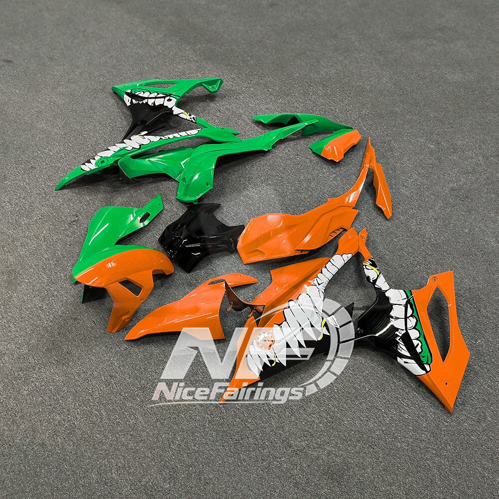 For BMW S1000RR 2019-2022 Track Edition Tank Cover ABS Fairing Kit, Custom Painted Motorcycle Bodywork | NiceFairings - front angle image