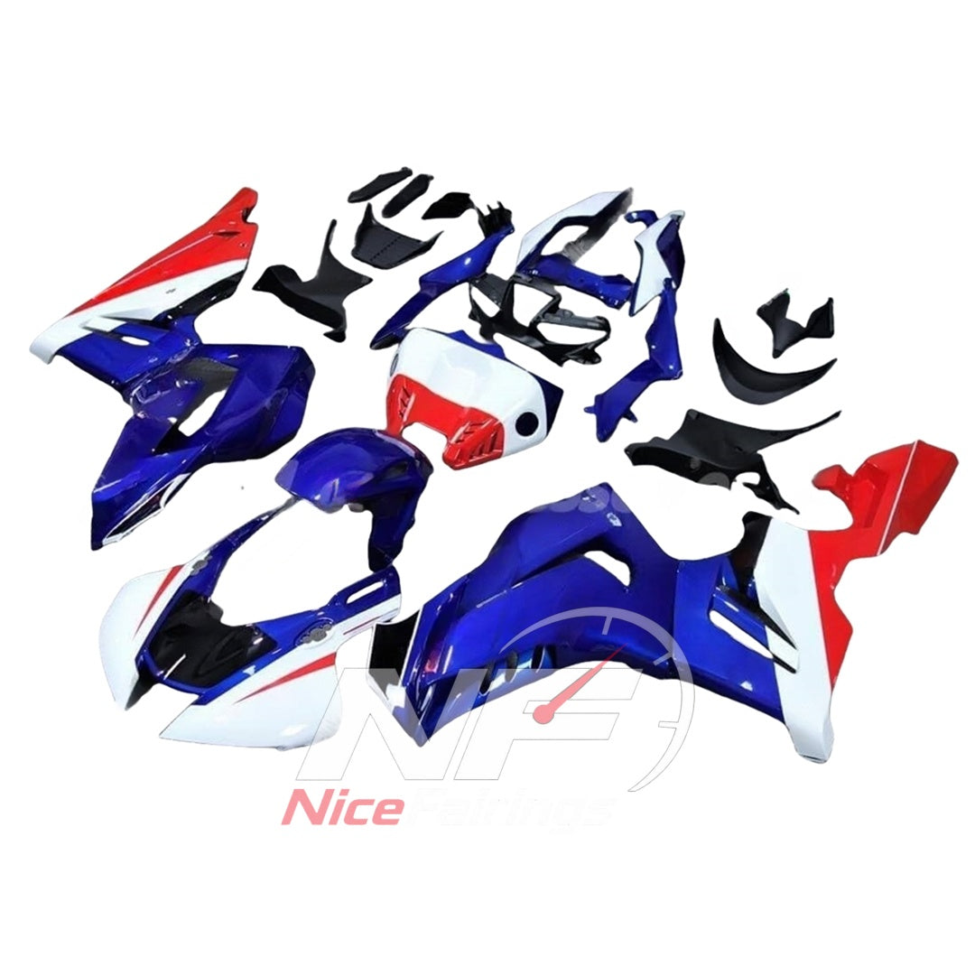 HRC White Red Blue ABS fairing kit for Honda CBR1000RR-R 2020-2023, design P17 - image 2
