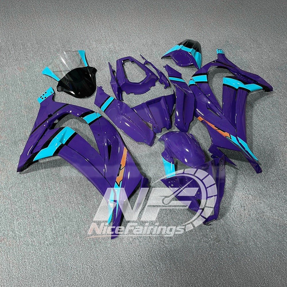 Ninja ZX10R 2011-2015 ABS Body Panels Fairing Set | NiceFairings - front angle image
