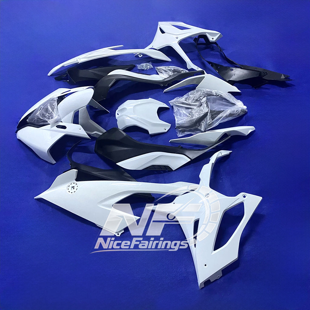 For BMW S1000RR 2019-2022 Street Bodywork ABS Fairing Kit, Custom Painted Motorcycle Bodywork | NiceFairings - front angle image