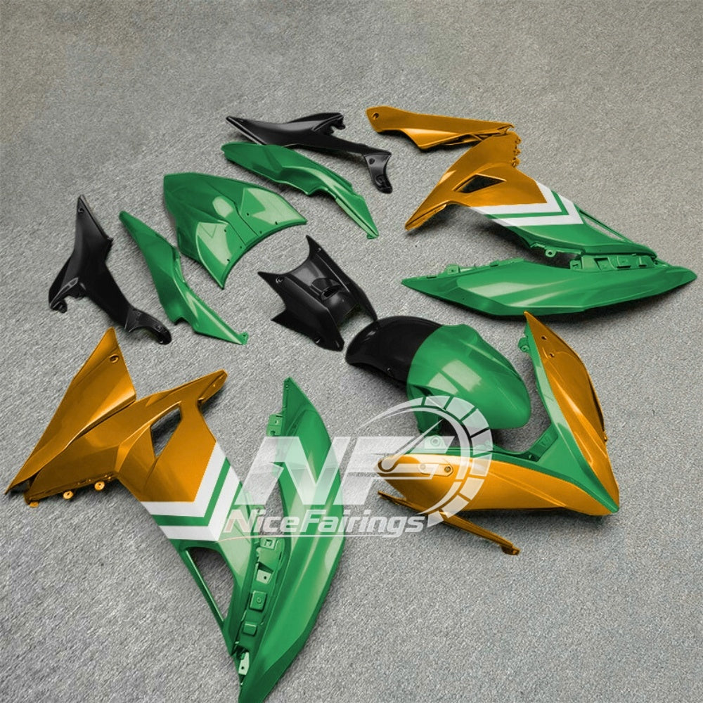 Ninja 650 ER-6F Painted Fairing Body Kit Style 48 | NiceFairings - front angle image