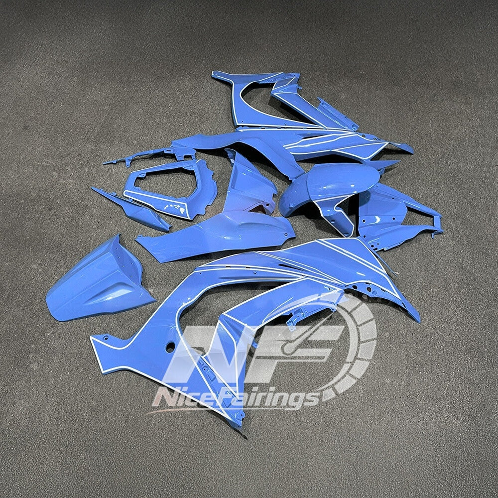 For KAWASAKI Ninja ZX10R 2011-2015 Custom Painted ABS Fairing Kit | NiceFairings - front angle image