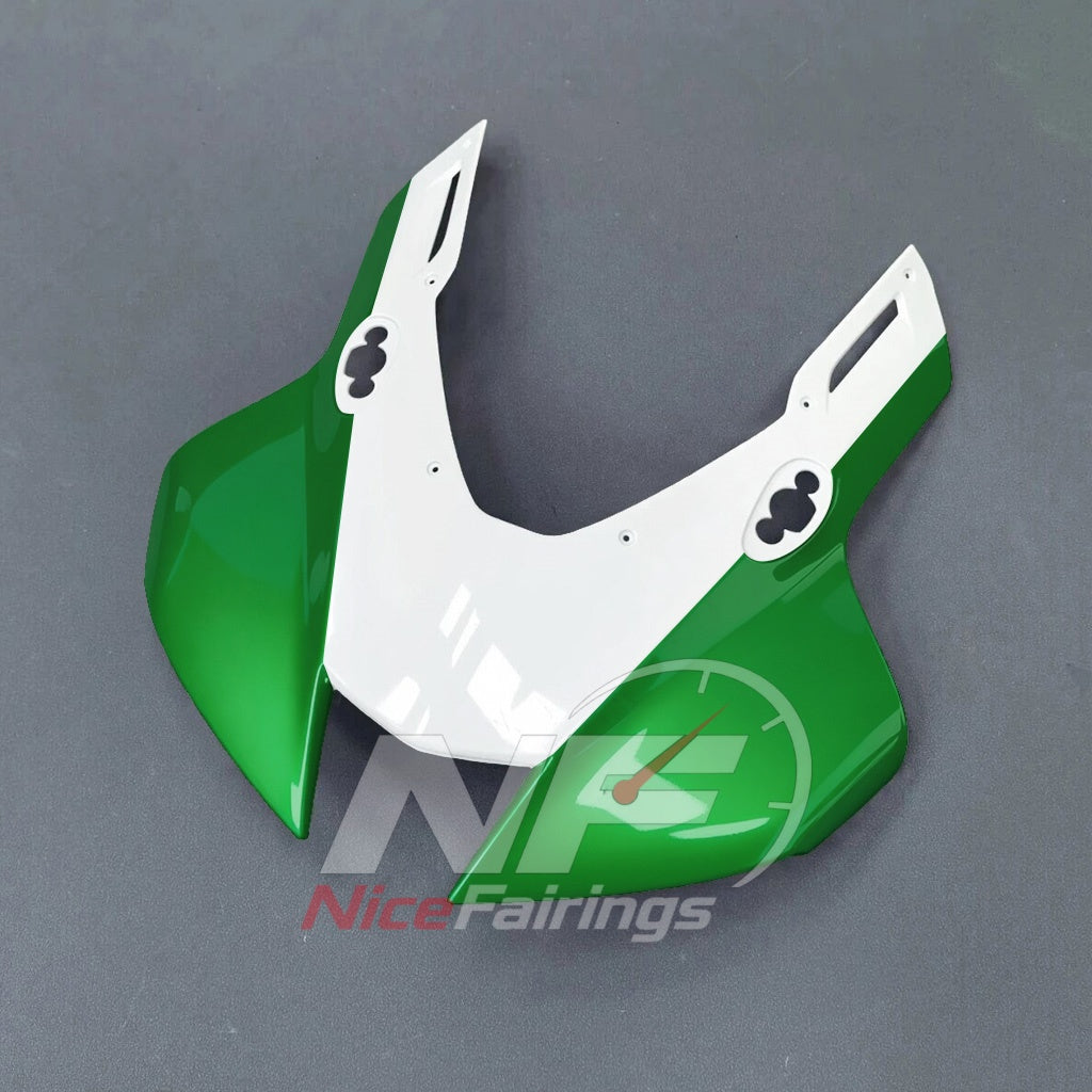 For Honda CBR1000RR-R SP 2024-2026 Green Black Motorcycle Fairing Kit with Aftermarket Body Panels | NiceFairings - front angle image