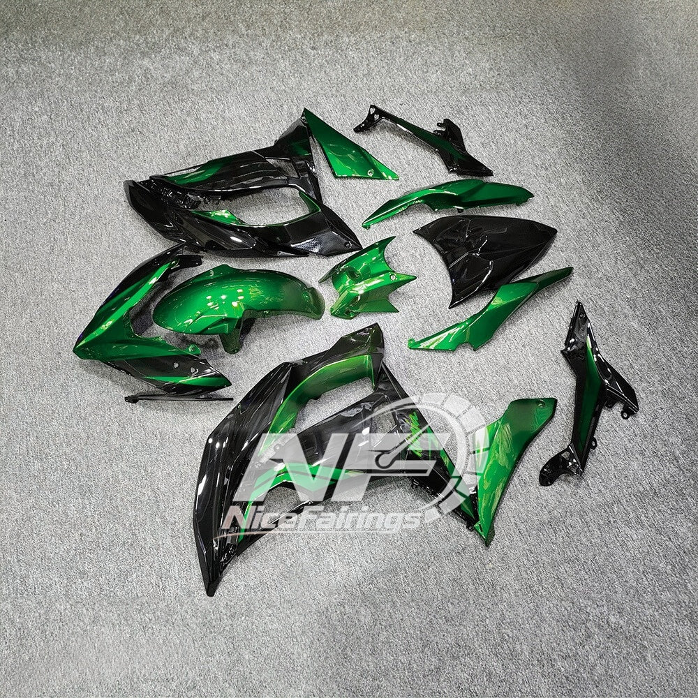ER-6F Ninja 650 2017-2019 Replacement Fairing Set Style 52 | NiceFairings - front angle image
