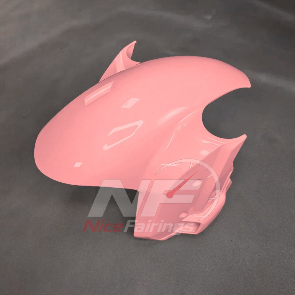 For BMW S1000RR 2025-2026 Red Black Sportbike Fairing Set with Custom Painted Plastics | NiceFairings - front angle image