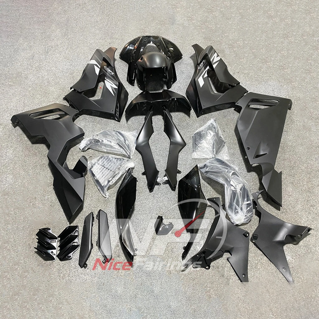 Matte Black Silver ABS fairing kit for Honda CBR1000RR-R 2020-2023, design A9R2-P02 - image 2