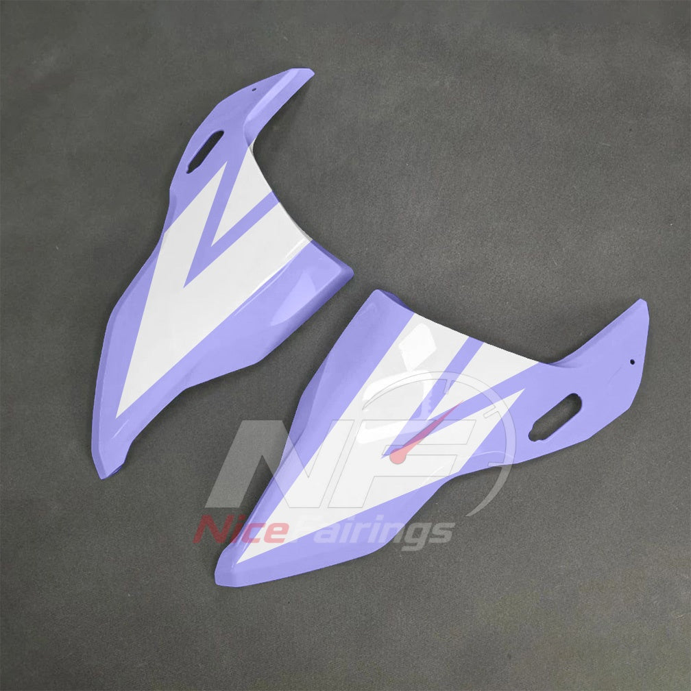For BMW S1000RR 2025-2026 Blue Black ABS Fairing Kit with Painted Bodywork and Replacement Panels | NiceFairings - front angle image