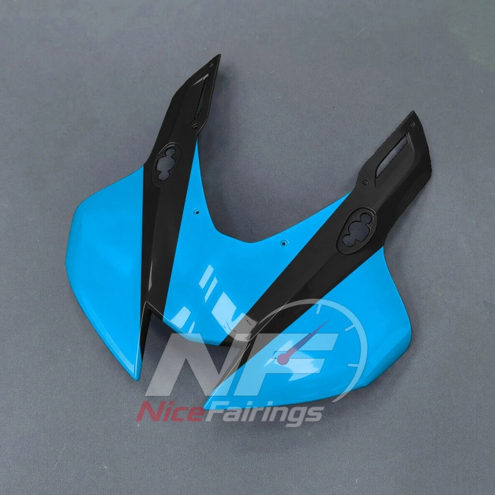 For Honda CBR1000RR-R 2024-2026 Blue Black ABS Body Kit with Street and Track Fairing Panels | NiceFairings - front angle image