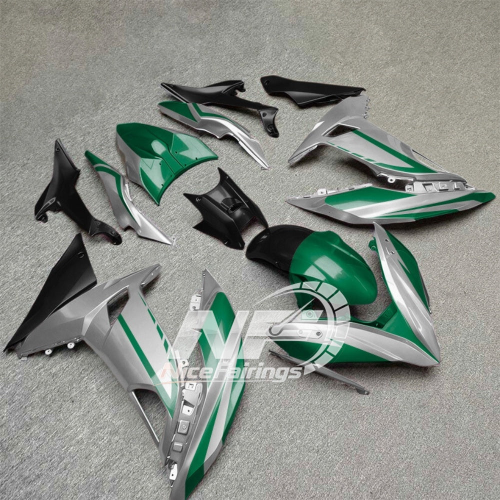 Ninja 650 2017-2019 ABS Motorcycle Plastics Style 30 | NiceFairings - front angle image