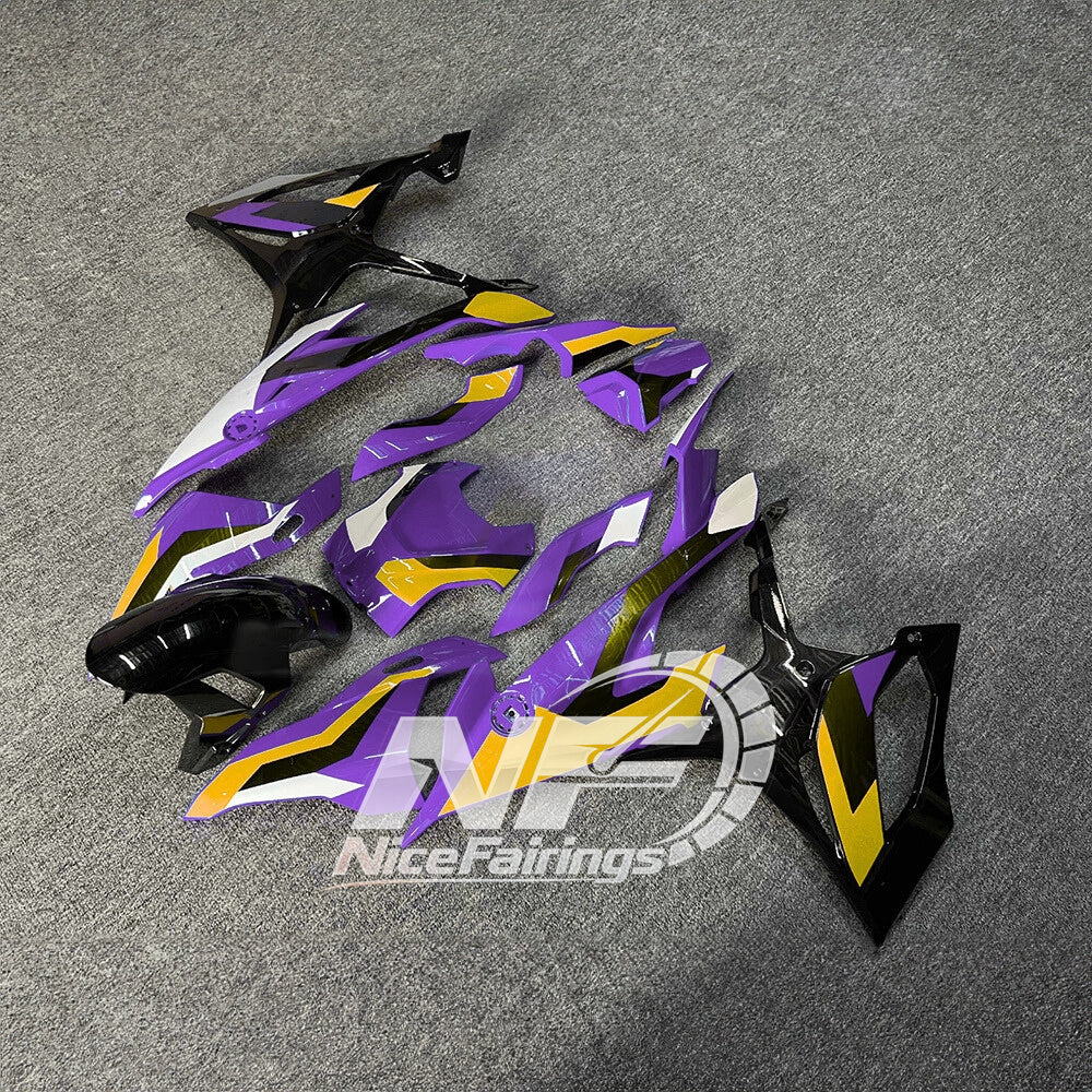 For BMW S1000RR 2019-2022 Red Black Sportbike Fairings, Custom ABS Bodywork And Replacement Plastics | NiceFairings - front angle image
