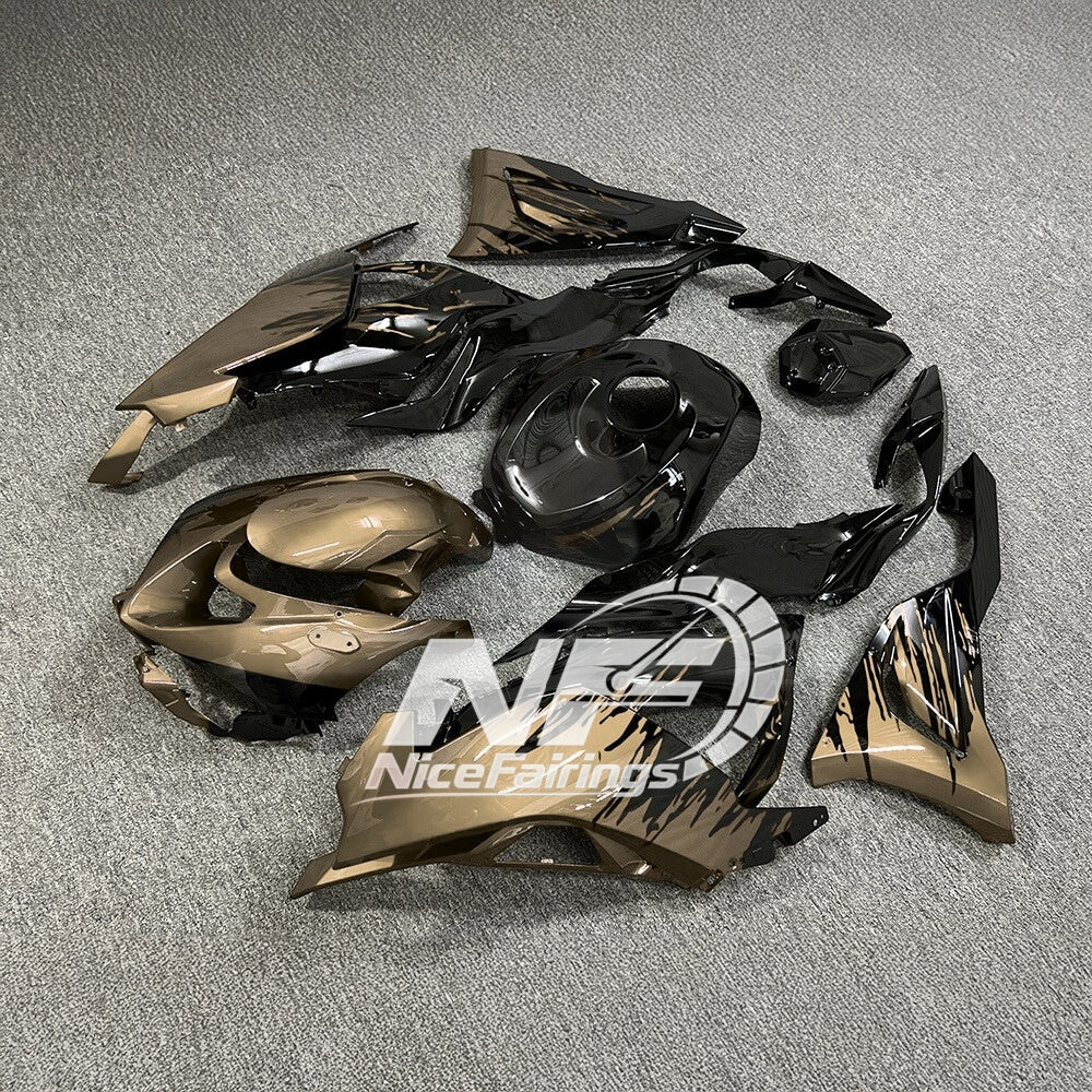 For Kawasaki Ninja ZX-6R 636 2024-2025 Custom Fairings Lime Green Premium Edition | NiceFairings - front angle image