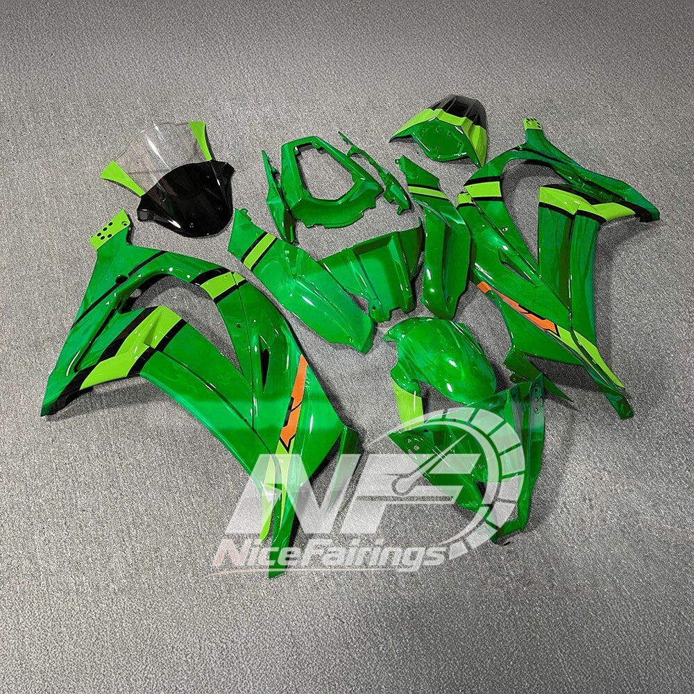 For Ninja ZX10R 2011-2015 Full Motorcycle Bodywork Kit | NiceFairings - front angle image