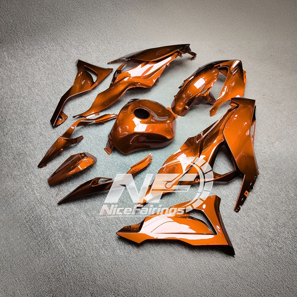 For Kawasaki ZX6R 636 Custom Painted ABS Body Kit Race Replica Tank Cover | NiceFairings - front angle image