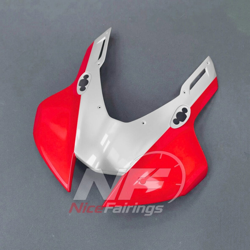 For Honda CBR1000RR-R 2024-2026 Red Black Custom Fairings with ABS Sportbike Plastics and Full Body Kit | NiceFairings - front angle image