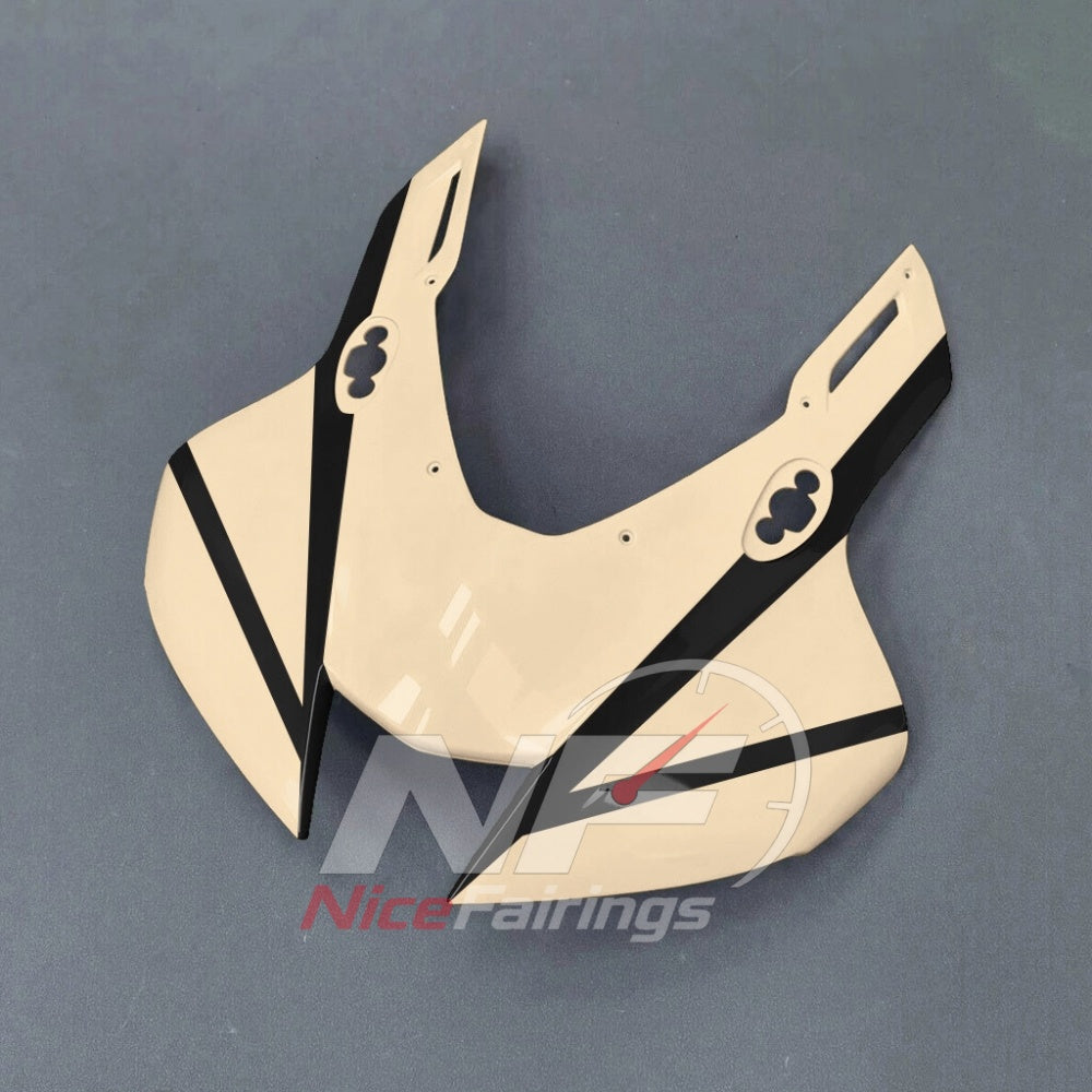 For Honda CBR1000RR-R SP 2024-2026 Yellow Black Sportbike Fairing Set with Custom Painted Plastics | NiceFairings - front angle image