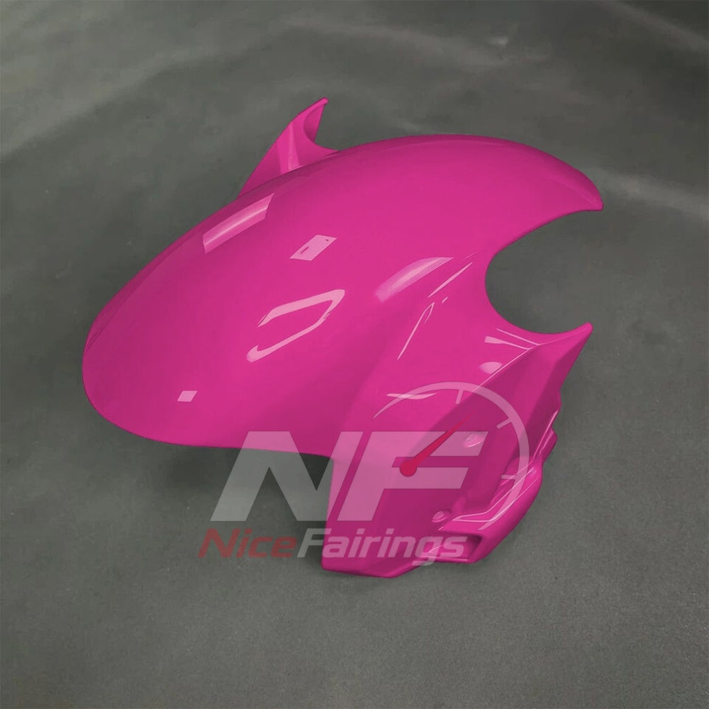 For BMW S1000RR 2025-2026 Pink Black ABS Fairing Kit with Painted Bodywork and Replacement Panels | NiceFairings - front angle image