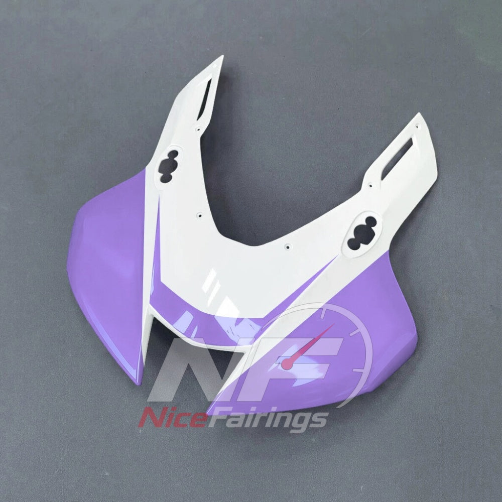For Honda CBR1000RR-R 2024-2026 Purple Black Custom Fairings with ABS Sportbike Plastics and Full Body Kit | NiceFairings - front angle image