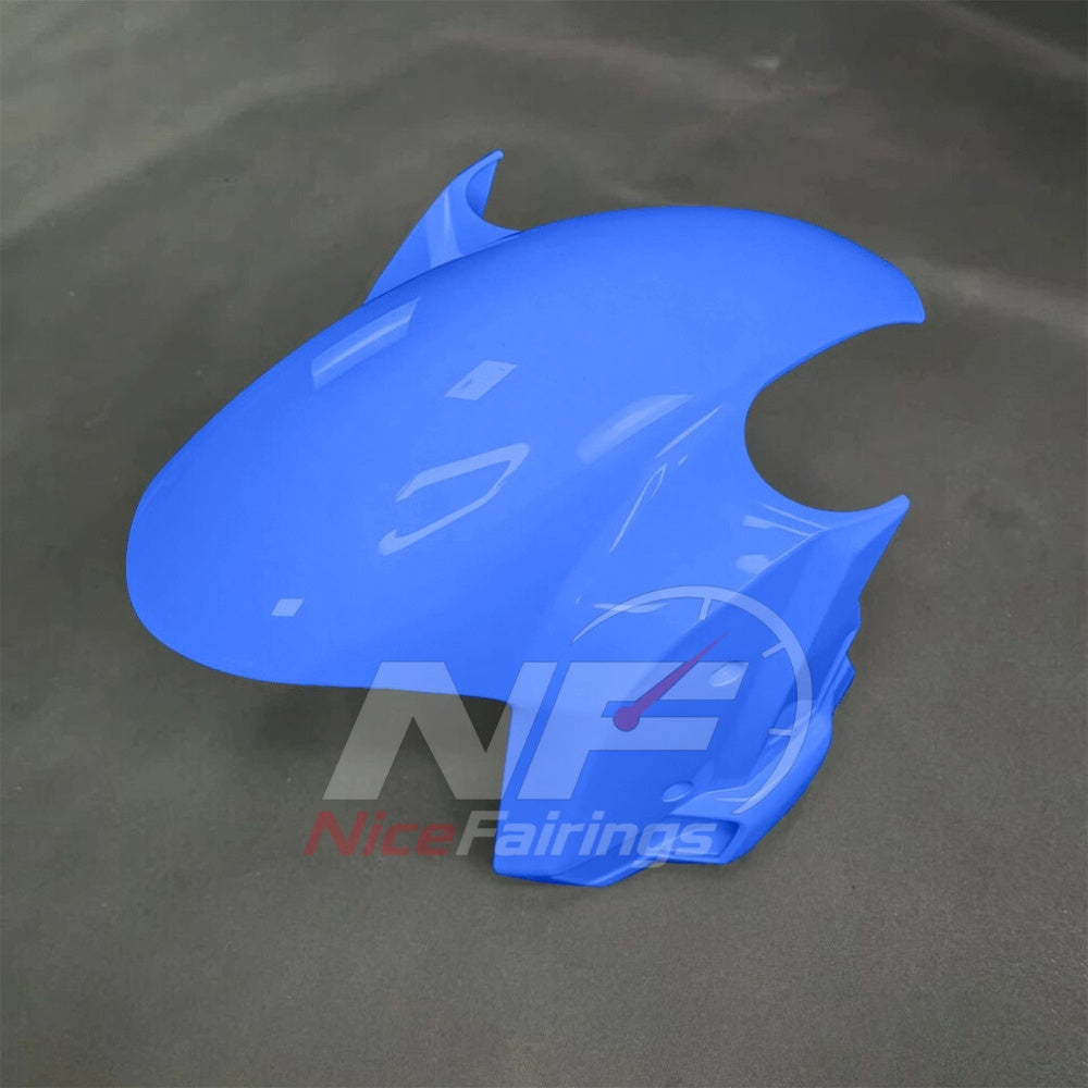 For BMW S1000RR 2025-2026 Blue Black ABS Body Kit with Street and Track Fairing Panels | NiceFairings - front angle image