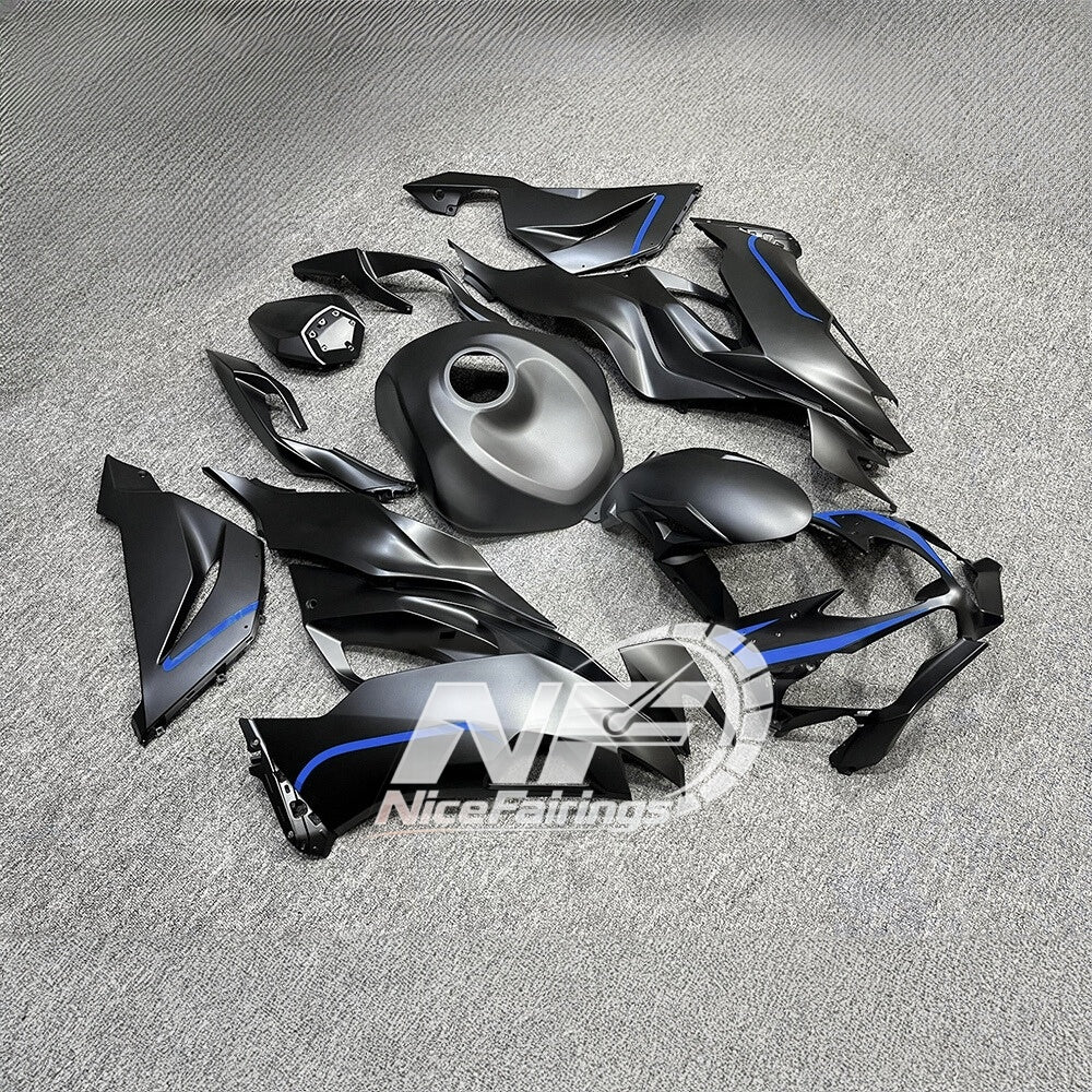 Kawasaki ZX-6R 636 2019-2023 Replacement Fairing Set Race Replica Tank Cover | NiceFairings - front angle image