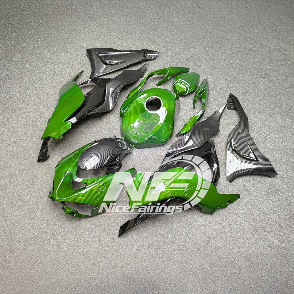 For Kawasaki ZX-6R 636 2024-2025 Replacement Fairing Set Aftermarket Panels Signature Edition | NiceFairings - front angle image
