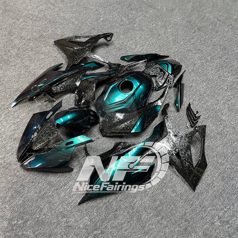 For BMW S1000RR 2019-2022 Race Replica Elite Edition Custom Painted ABS Body Kit For Street Or Track | NiceFairings - front angle image