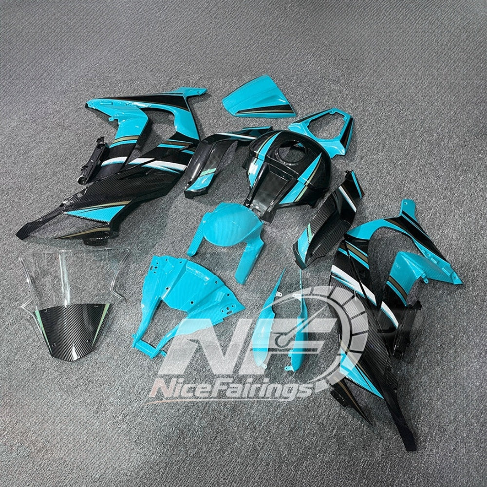 Ninja ZX10R 2011-2015 ABS Body Panels Fairing Set | NiceFairings - front angle image