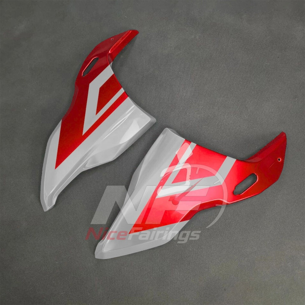 For BMW S1000RR 2025-2026 Red Black Painted ABS Fairings with Complete Replacement Bodywork | NiceFairings - front angle image