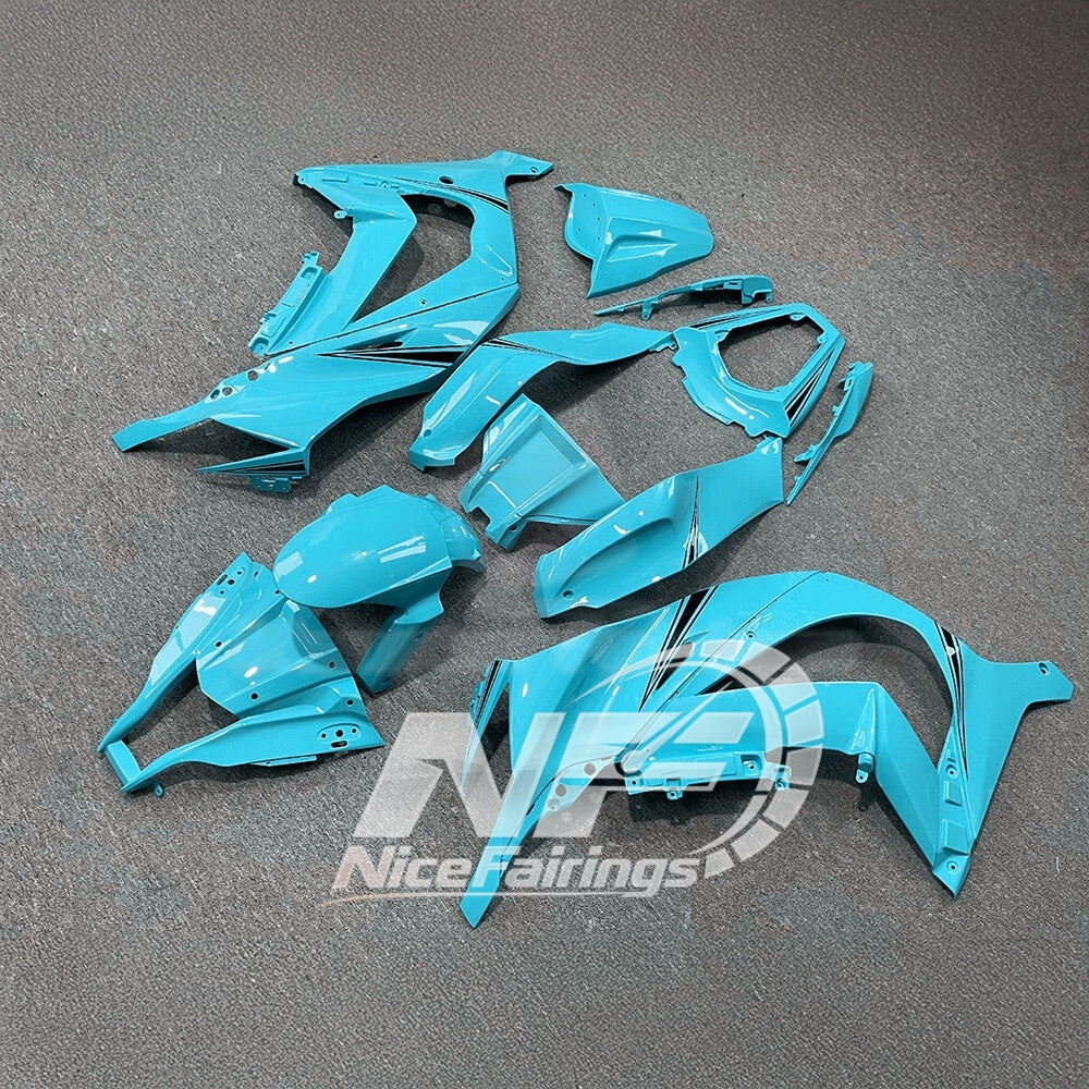 For Ninja ZX10R 2011-2015 Full Motorcycle Bodywork Kit | NiceFairings - front angle image