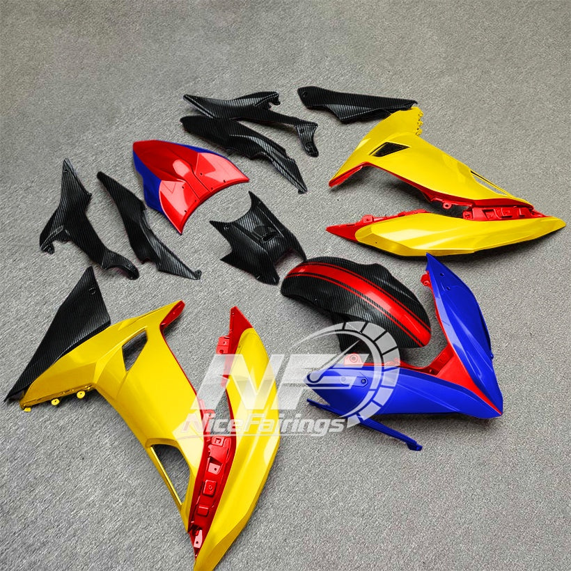 Ninja 650 ER-6F Painted Fairing Body Kit Style 08 | NiceFairings - front angle image