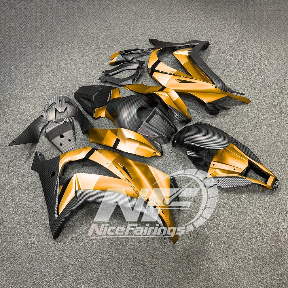 Ninja ZX10R 2011-2015 ABS Body Panels Fairing Set | NiceFairings - front angle image