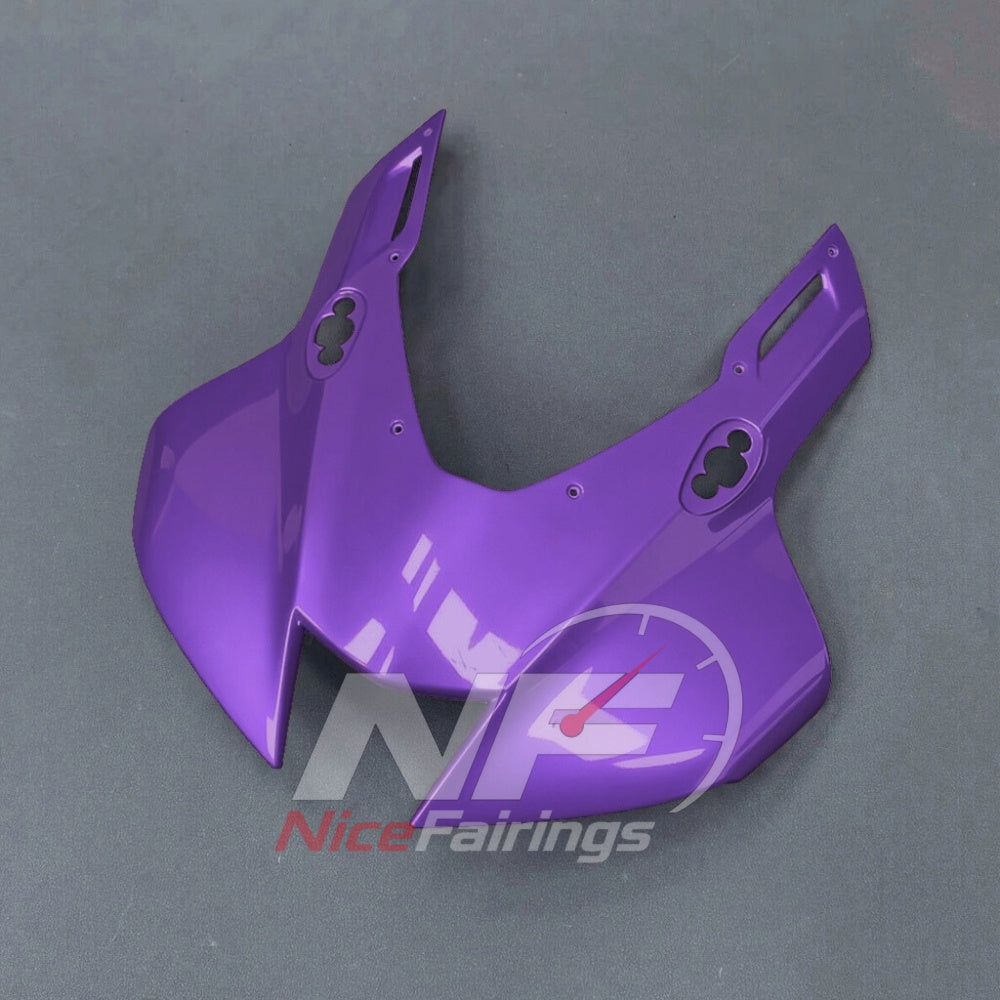 For Honda CBR1000RR-R SP 2024-2026 Purple Black Sportbike Fairing Set with Custom Painted Plastics | NiceFairings - front angle image