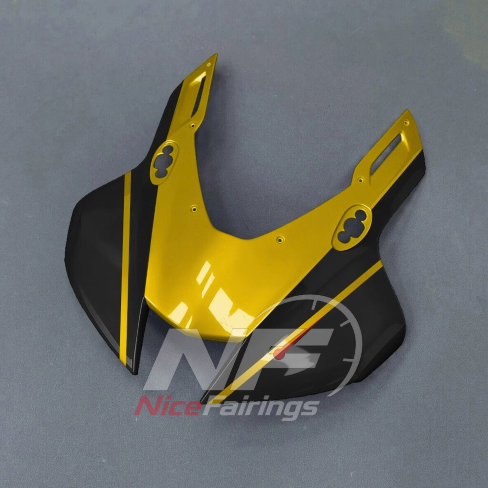 For Honda CBR1000RR-R 2024-2026 Yellow Black ABS Body Kit with Street and Track Fairing Panels | NiceFairings - front angle image