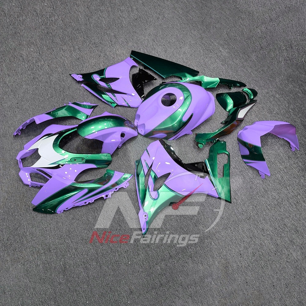 For Suzuki GSXR1000 K17 2017-2026 K17 Painted ABS Fairings Purple Complete Bodywork | NiceFairings - front angle image