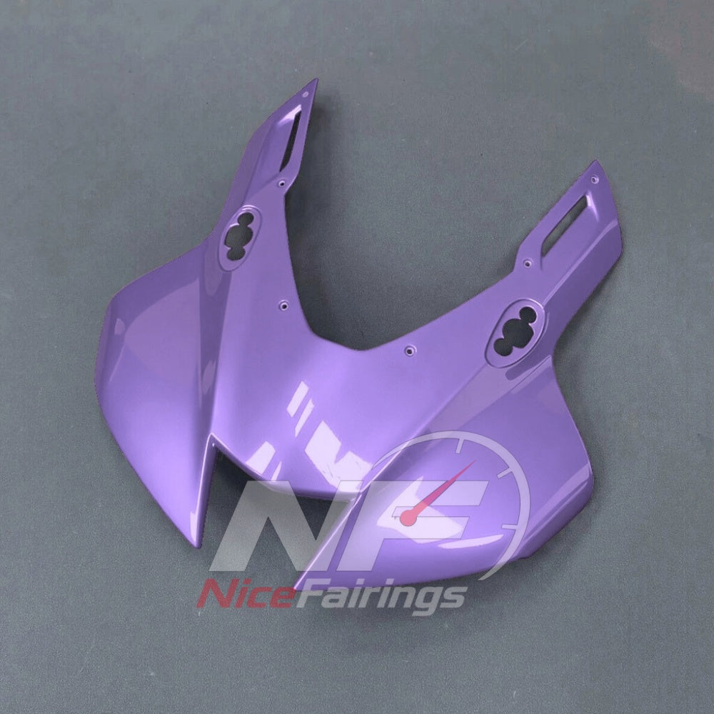 For Honda CBR1000RR-R 2024-2026 Purple Black Painted ABS Fairings with Complete Replacement Bodywork | NiceFairings - front angle image
