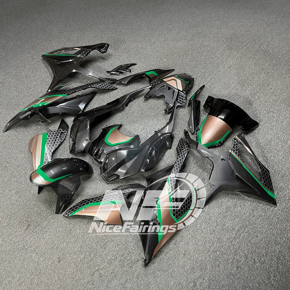 For BMW S1000RR 2019-2022 Full Body Kit Elite Edition Custom Fairings, ABS Replacement Plastics Full Body Kit | NiceFairings - front angle image