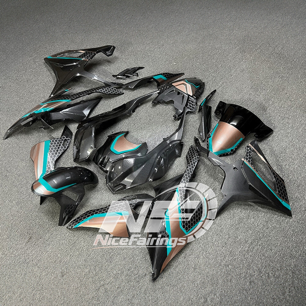 For BMW S1000RR 2019-2022 Street Bodywork Elite Edition ABS Fairing Kit, Custom Painted Motorcycle Bodywork | NiceFairings - front angle image
