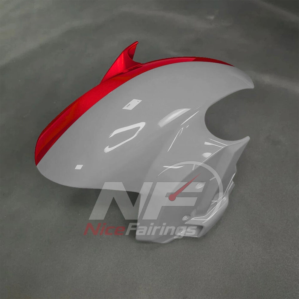 For BMW S1000RR 2025-2026 Red Black Motorcycle Fairing Kit with Aftermarket Body Panels | NiceFairings - front angle image
