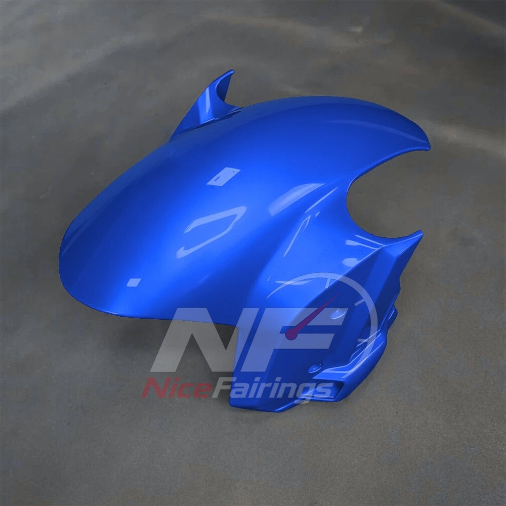 For BMW S1000RR 2025-2026 Blue Black Motorcycle Fairing Kit with Aftermarket Body Panels | NiceFairings - front angle image
