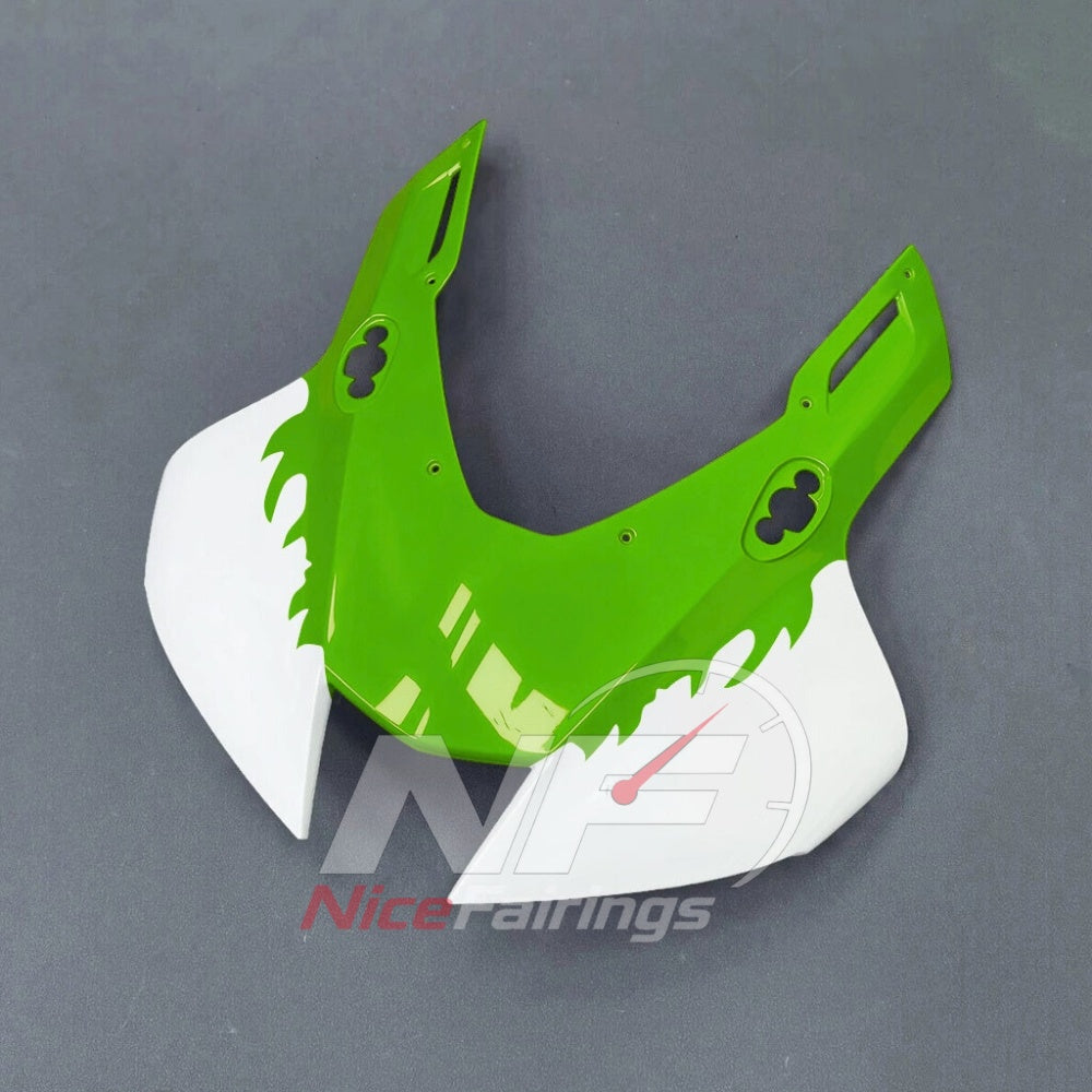 For Honda CBR1000RR-R SP 2024-2026 Green Black Motorcycle Fairing Kit with Aftermarket Body Panels | NiceFairings - front angle image