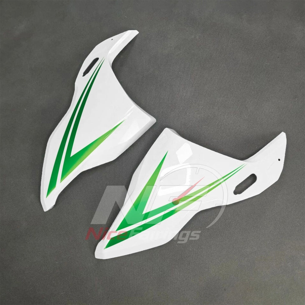 For BMW S1000RR 2025-2026 Green Black Motorcycle Fairing Kit with Aftermarket Body Panels | NiceFairings - front angle image
