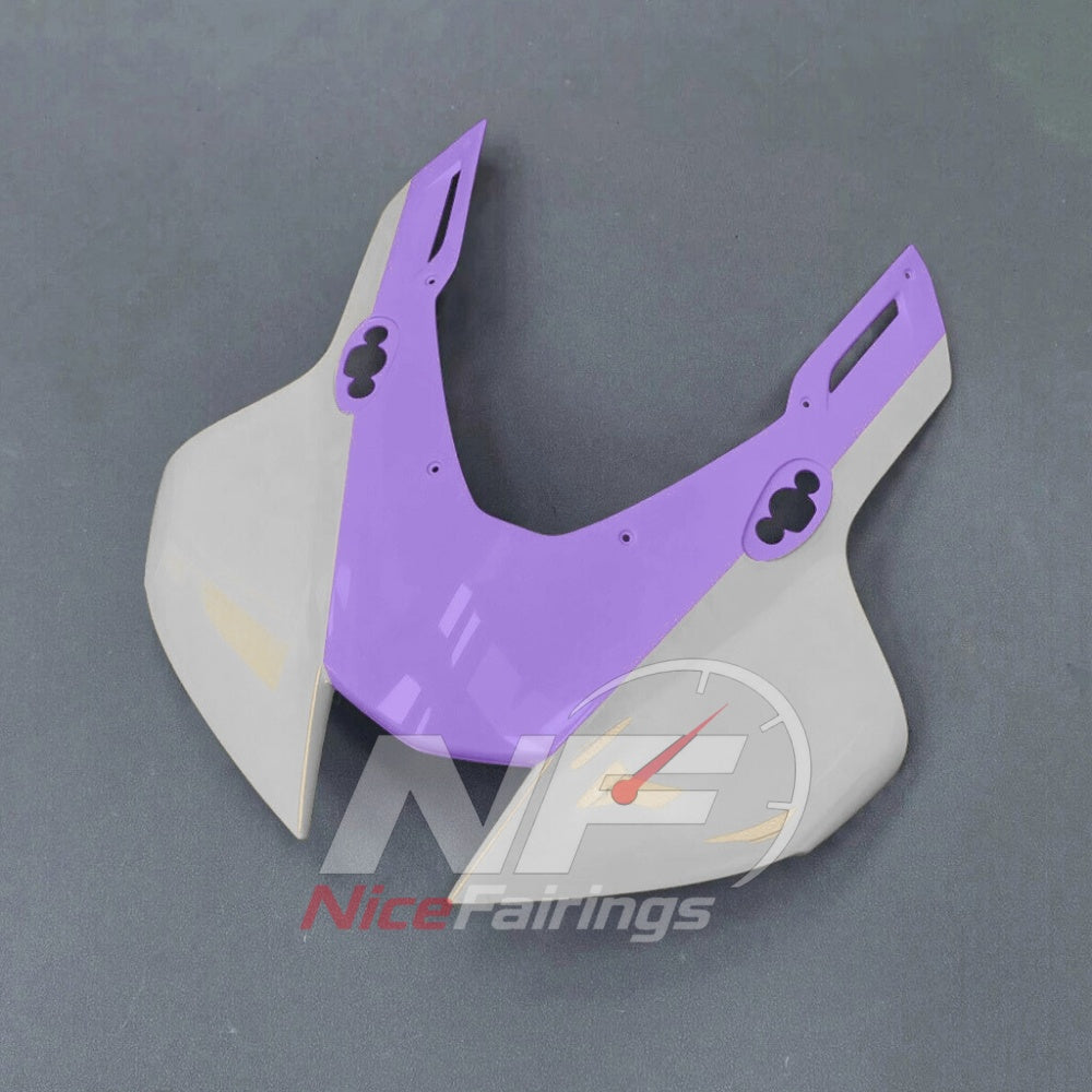 For Honda CBR1000RR-R 2024-2026 Purple Black ABS Body Kit with Street and Track Fairing Panels | NiceFairings - front angle image