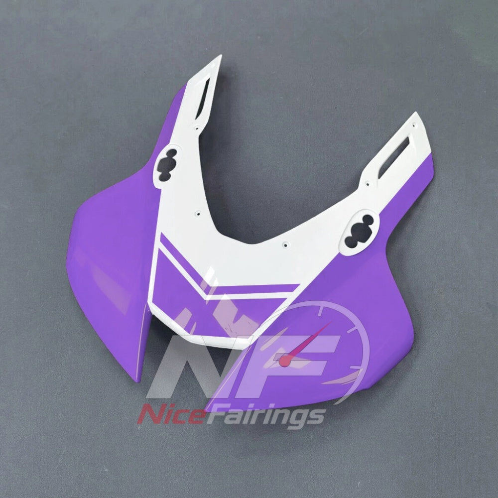 For Honda CBR1000RR-R SP 2024-2026 Purple Black Sportbike Fairing Set with Custom Painted Plastics | NiceFairings - front angle image