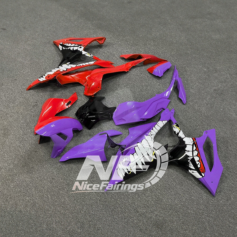 For BMW S1000RR 2019-2022 Street Bodywork Full Fairing Kit, Painted ABS Motorcycle Plastics | NiceFairings - front angle image