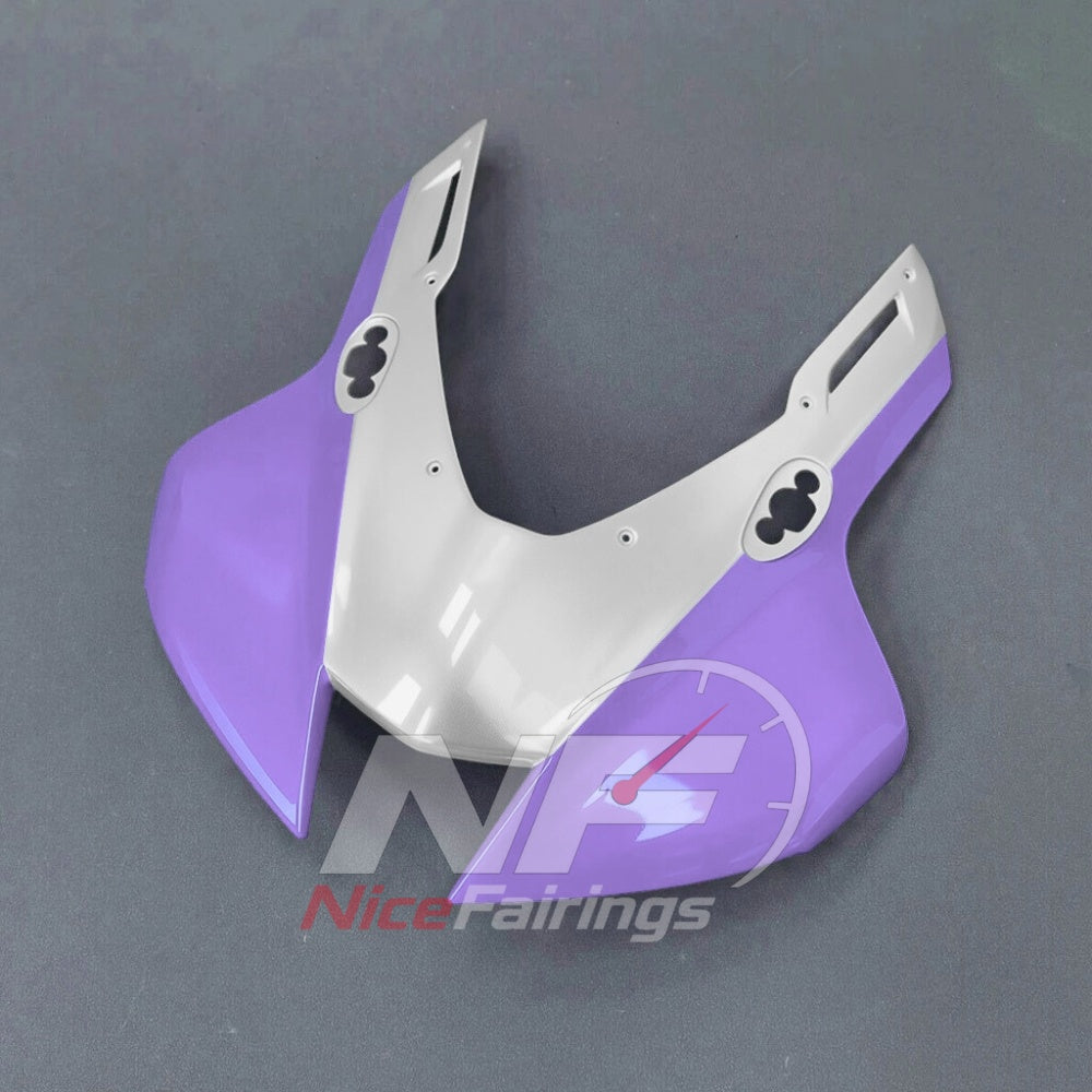 For Honda CBR1000RR-R SP 2024-2026 Purple Black Sportbike Fairing Set with Custom Painted Plastics | NiceFairings - front angle image