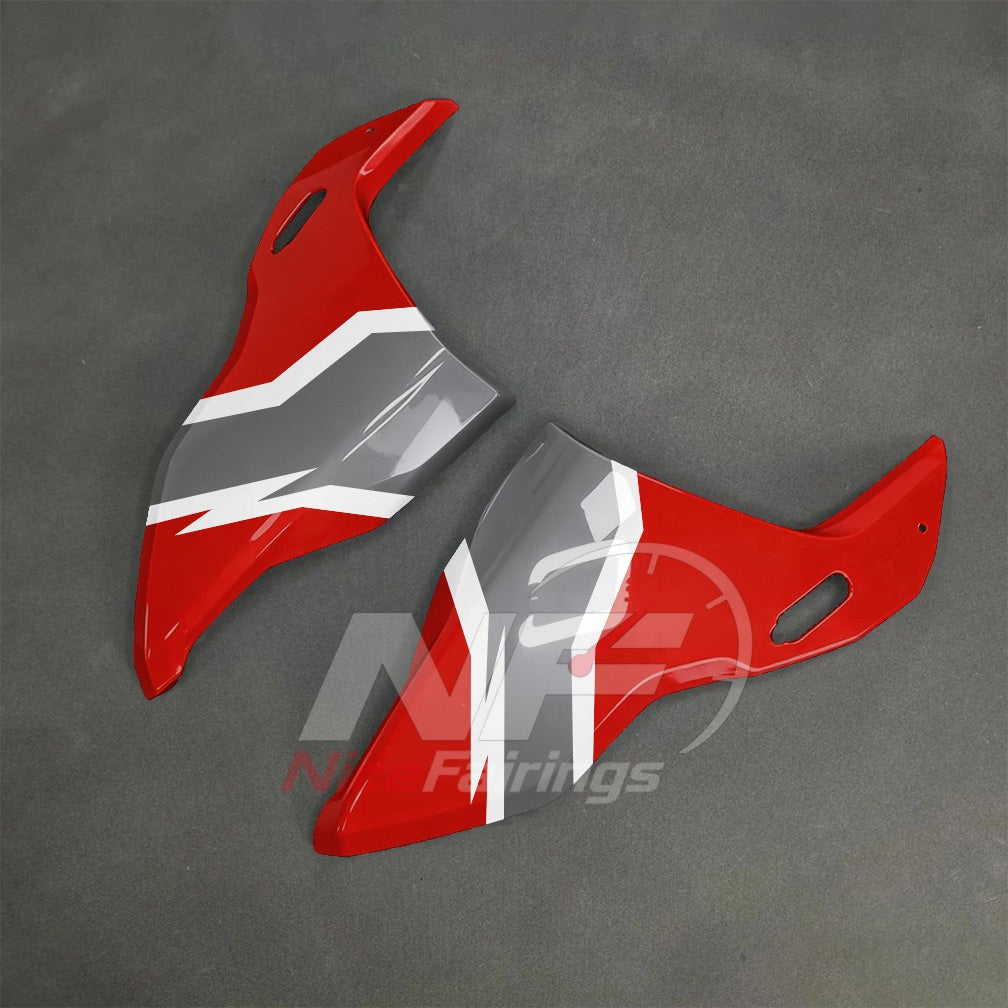 For BMW S1000RR 2025-2026 Red Black Painted ABS Fairings with Complete Replacement Bodywork | NiceFairings - front angle image