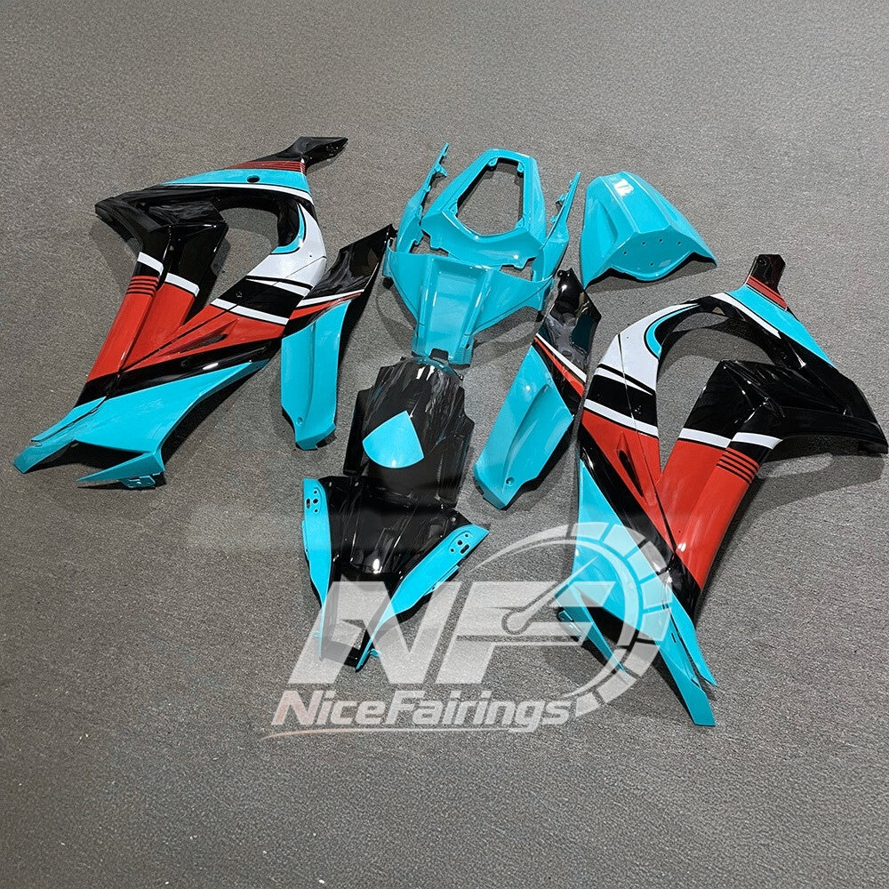 For KAWASAKI Ninja ZX10R 2011-2015 Replacement Fairing Kit | NiceFairings - front angle image