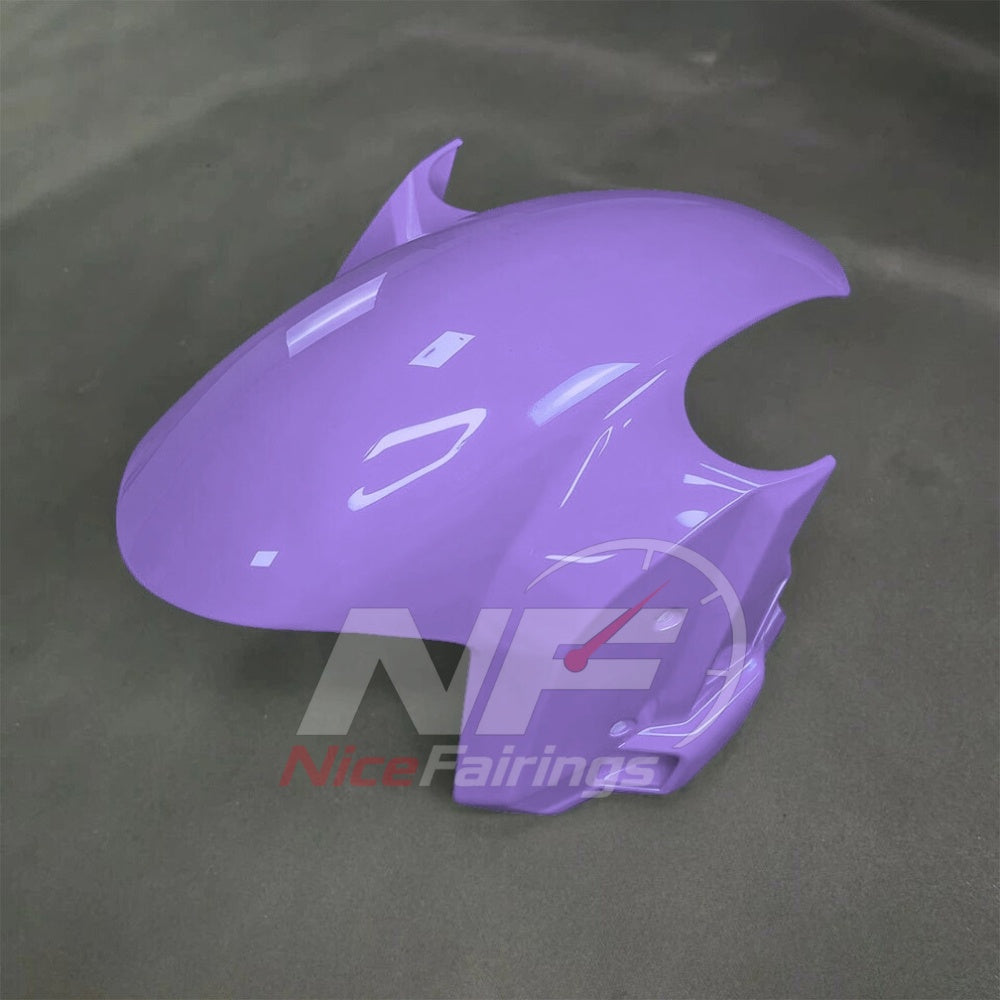 For BMW S1000RR 2025-2026 Purple Black Painted ABS Fairings with Complete Replacement Bodywork | NiceFairings - front angle image