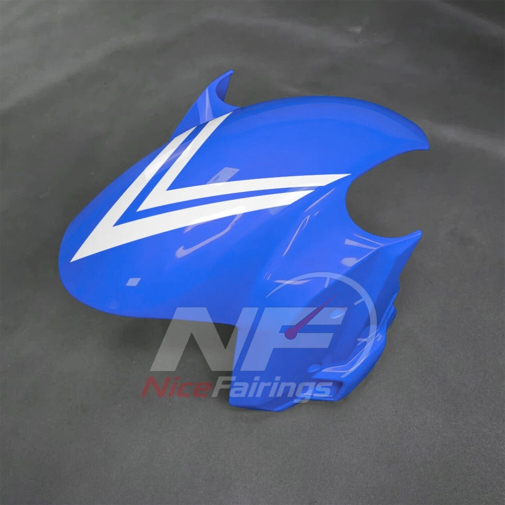 For BMW S1000RR 2025-2026 Blue Black Motorcycle Fairing Kit with Aftermarket Body Panels | NiceFairings - front angle image