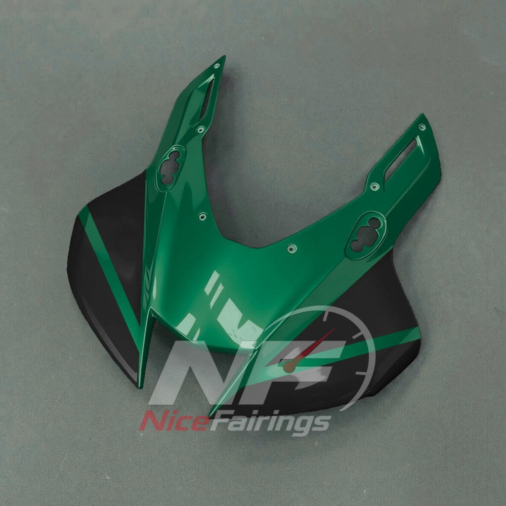 For Honda CBR1000RR-R SP 2024-2026 Green Black ABS Fairing Kit with Painted Bodywork and Replacement Panels | NiceFairings - front angle image