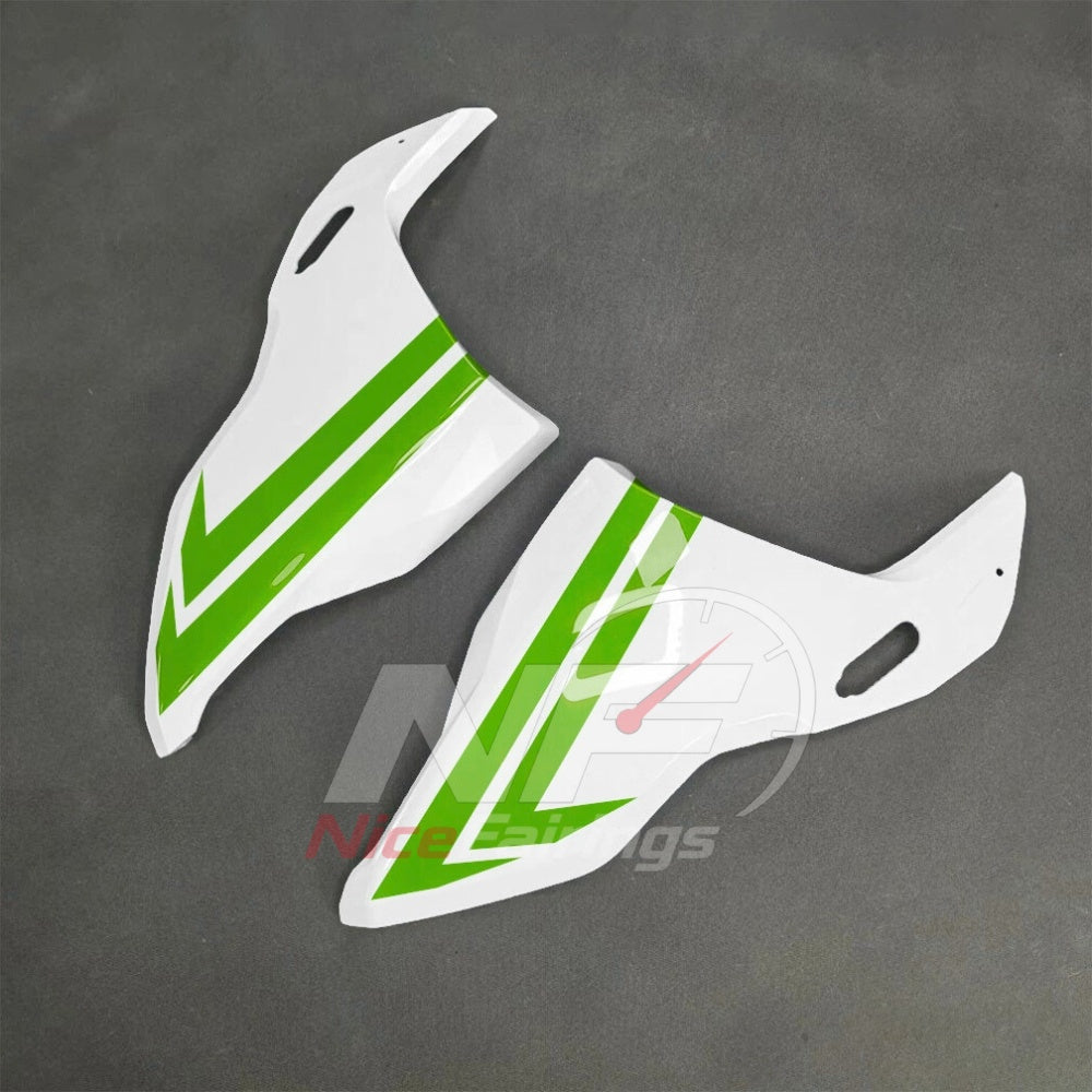 For BMW S1000RR 2025-2026 Green Black ABS Fairing Kit with Painted Bodywork and Replacement Panels | NiceFairings - front angle image